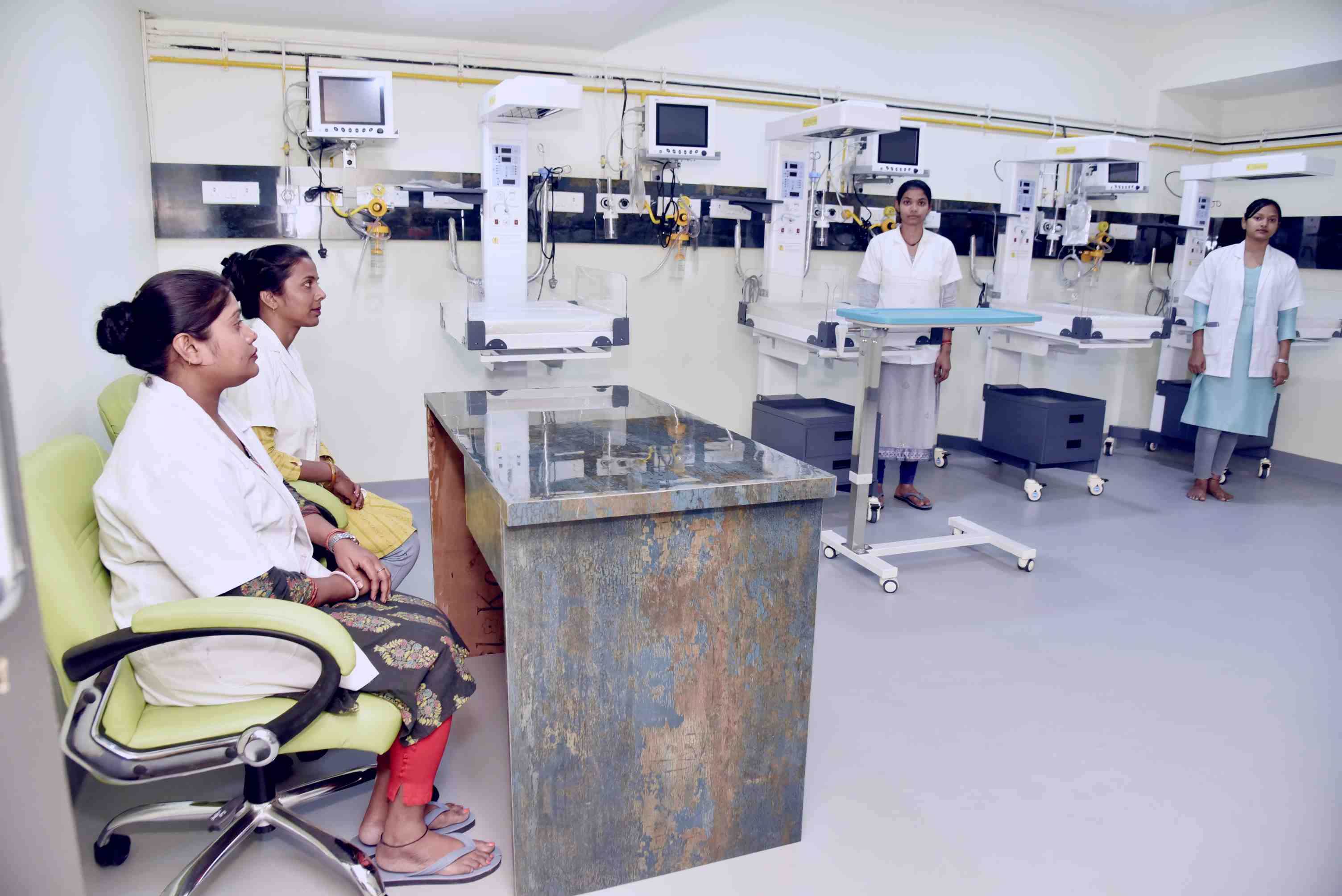 Mims Hospital in Patna ICU Image